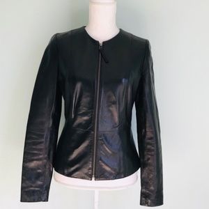 NWOT ANTONIO MELANI LEATHER JACKET